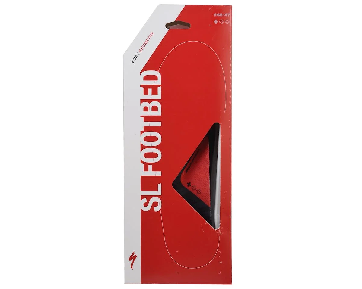 Specialized Body Geometry SL Footbeds (Red) (Low Arch) (36-37)